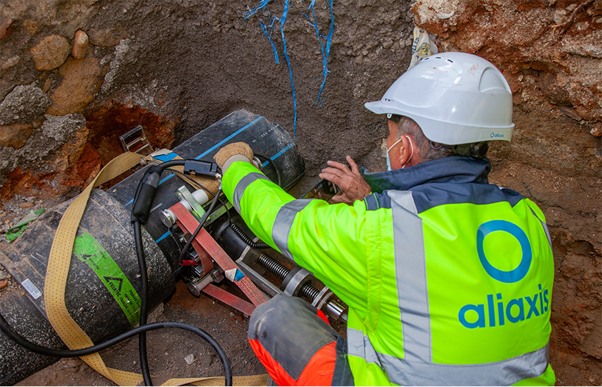 Aliaxis - raccord PEHD enterré