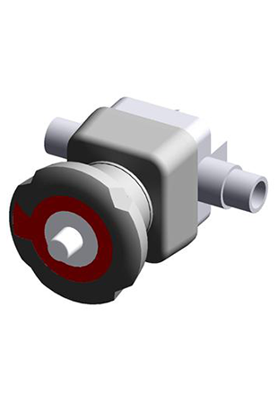 DKDC | DIALOCK® diaphragm valve with male ends for solvent welding, metric series