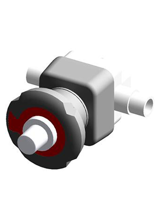 DKLDF | DIALOCK® diaphragm valve with stroke limiter and male ends for socket welding, metric series