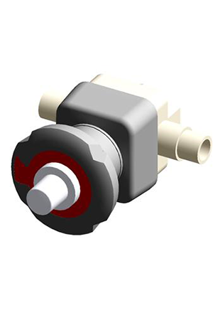 DKLDM | DIALOCK® diaphragm valve with stroke limiter and male ends for socket welding, metric series