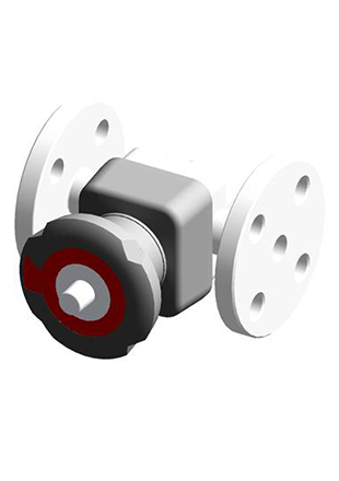 DKOF | DIALOCK® diaphragm valve with flanged monolithic body, drilled PN10/16. Face to face according to EN 558-1