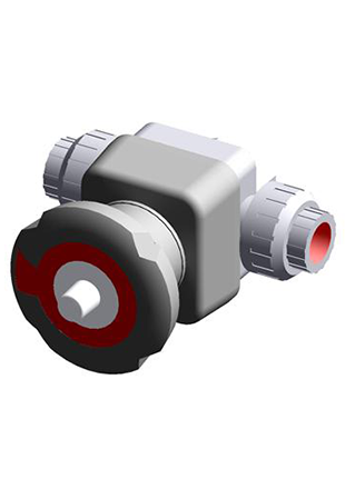 DKUFC | DIALOCK® diaphragm valve with BSP threaded female union ends
