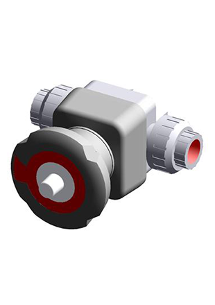 DKUFV | DIALOCK® diaphragm valve with BSP threaded female union ends