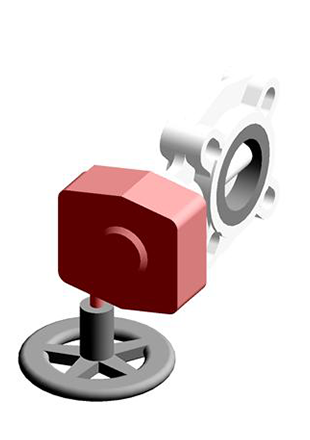 FKOF/RM LUG ISO-DIN | Gearbox operated Butterfly valve, version Lug ISO-DIN