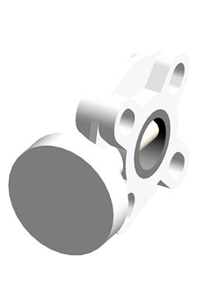 FKOM/FM | Butterfly valve with bare shaft