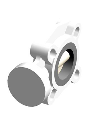 FKOM/FM LUG ANSI | Bare shaft Butterfly valve, version Lug ANSI
