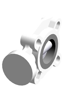 FKOV/FM LUG ANSI | Bare shaft Butterfly valve, version Lug ANSI