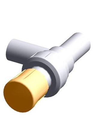 RMRV | Diaphragm cock valve with BSP threaded male ends