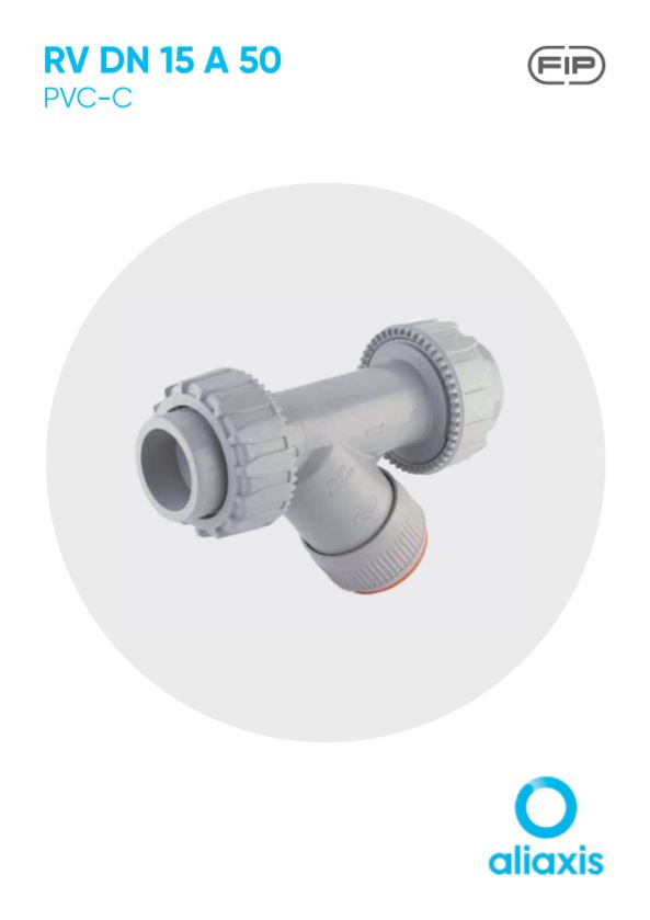 RV DN 15 A 50 | PVC-C