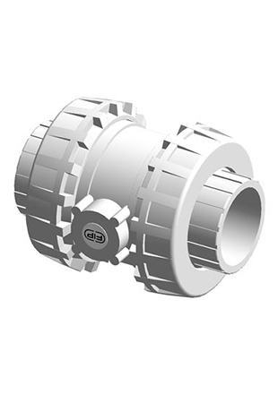 SSEAC | Easyfit spring check valve with female ends for solvent welding, ASTM series