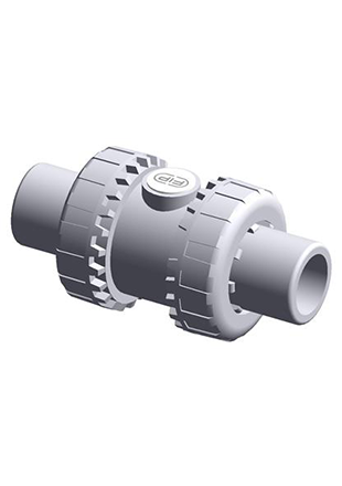SSEJV | Easyfit spring check valve with female ends for solvent welding, JIS series