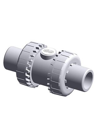 SXEJV | Easyfit ball check valve with female ends for solvent welding, JIS series