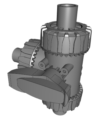TKDDV | DUAL BLOCK® 3-way ball valve with male ends for solvent welding, metric series TKDDV - T-port ball