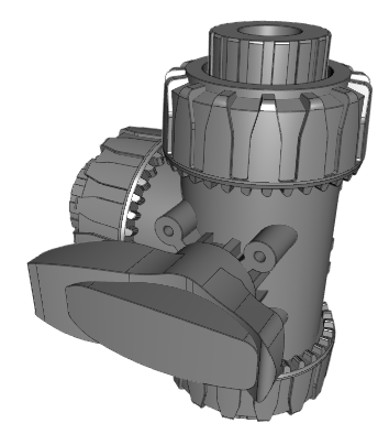 TKDIC | DUAL BLOCK® 3-way ball valve with female ends for solvent welding, metric series TKDIV - T-port ball