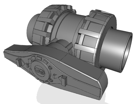 VEEJV | Easyfit 2-way ball valve with female ends, JIS series