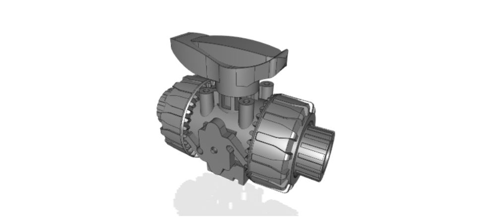 VKDFC | DUAL BLOCK® 2-way ball valve with BSP threaded female ends