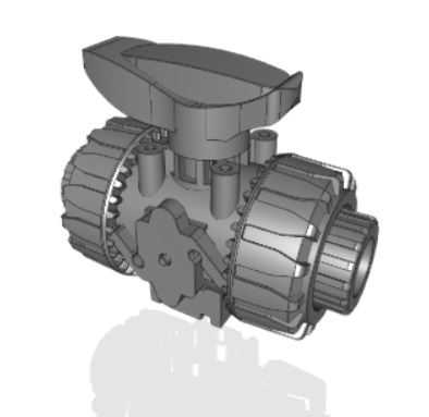 VKDGV | DUAL BLOCK® 2-way ball valve with female ends, JIS thread
