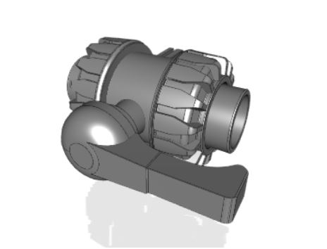 VKDJV | DUAL BLOCK® 2-way ball valve with female ends for solvent welding, JIS series