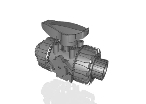 VKDNC | DUAL BLOCK® 2-way ball valve with female ends, NPT thread