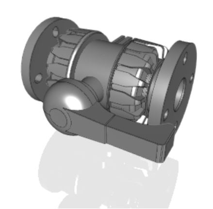VKDOAF | DUAL BLOCK® 2-way ball valve with fixed flanges, drilled ANSI B16.5 cl.150 FF