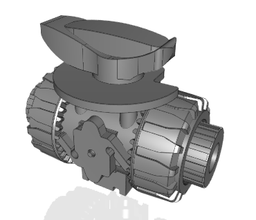 VKRFM | DUAL BLOCK® regulating ball valve with BSP threaded female ends