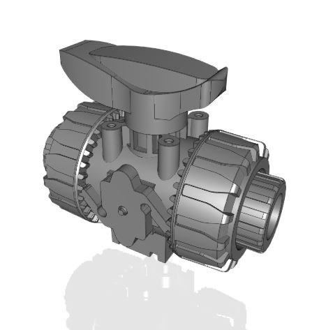 VKRGV | DUAL BLOCK® regulating ball valve with female ends, JIS thread