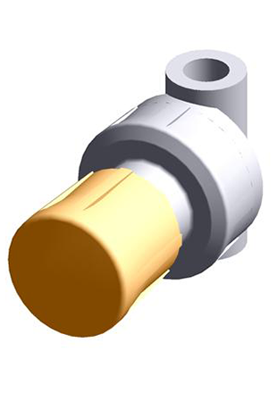 VMFV | Mini-diaphragm valve with BSP threaded female ends