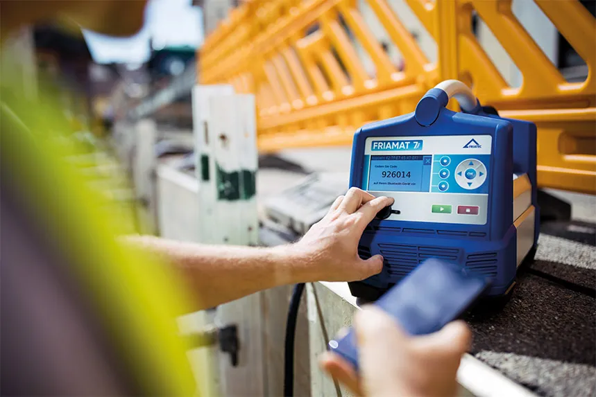 Machine Friamat en action